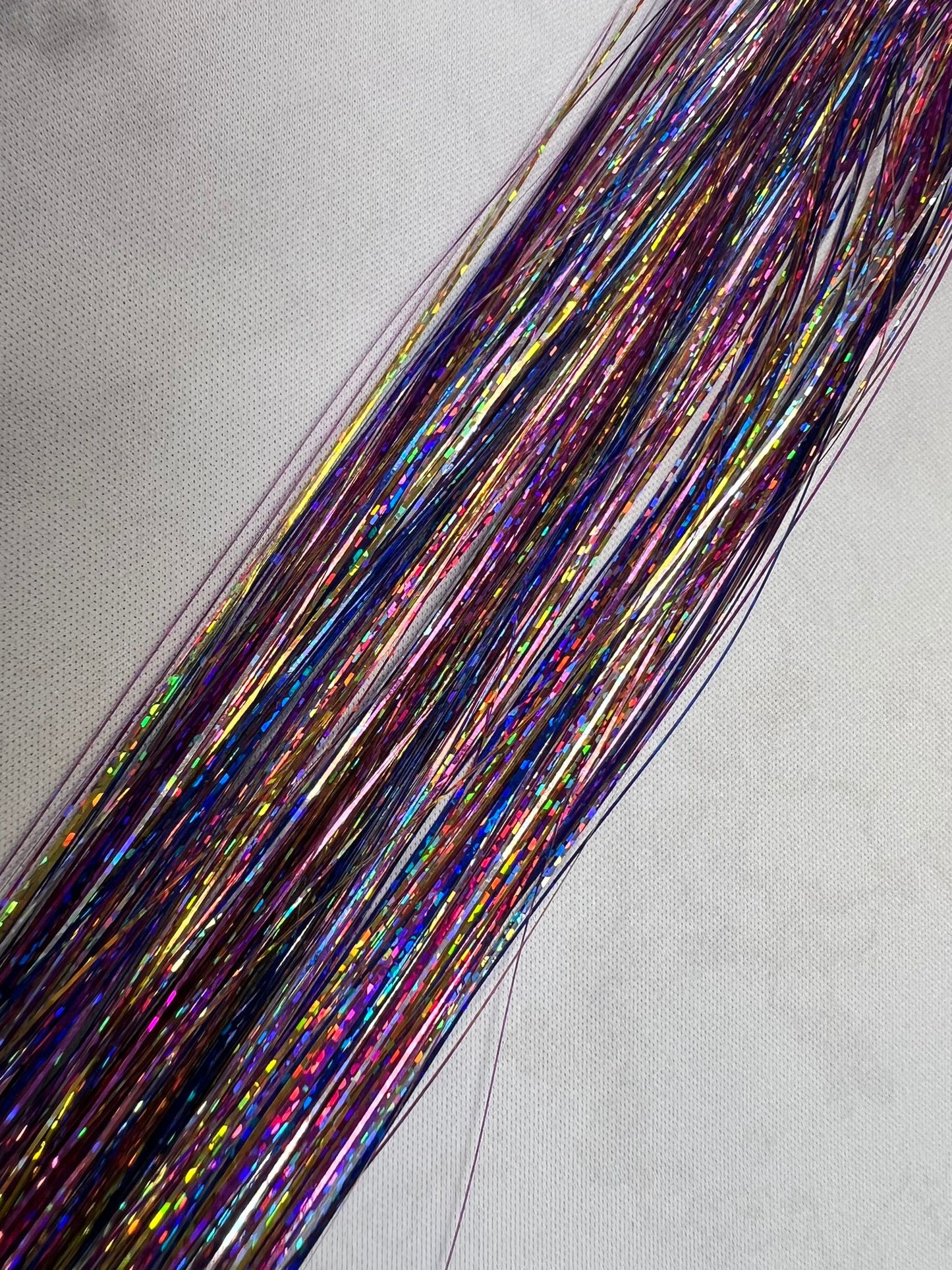 I Tip tinsel hair extensions