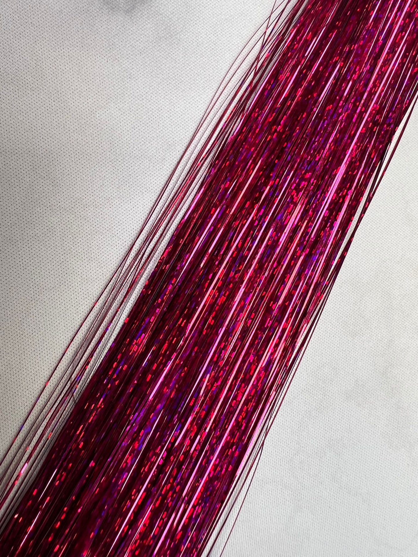 I Tip tinsel hair extensions