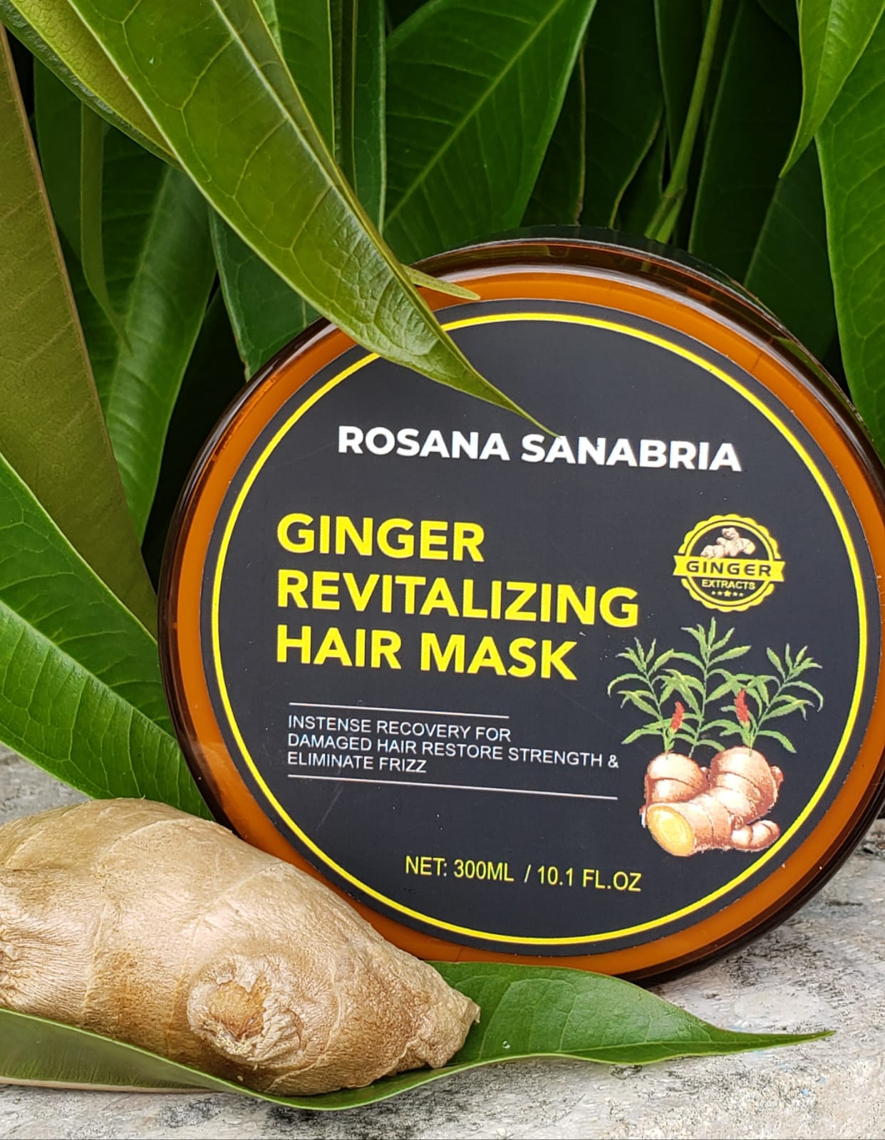 Ginger Revitalizing Hair Mask